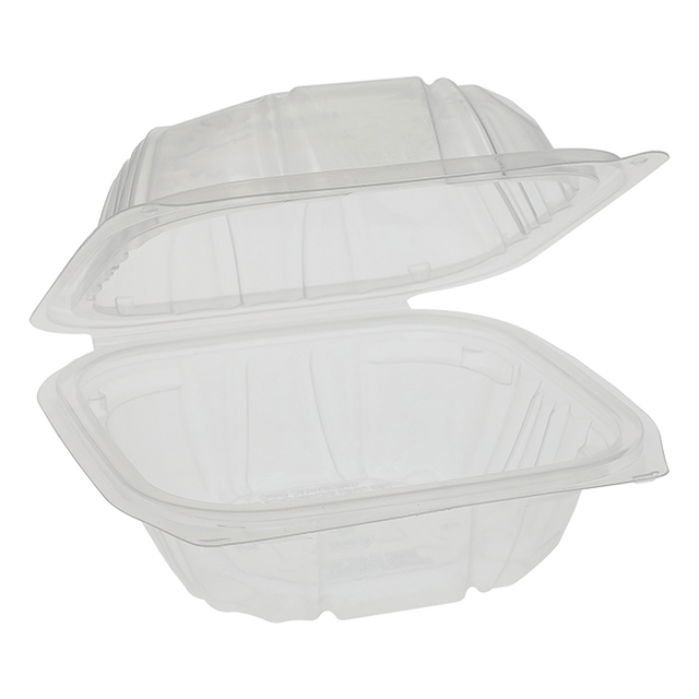 PP-Take-Out-Container-(CC6610PPLW)-6-x-6",-1-Comp---Pactiv