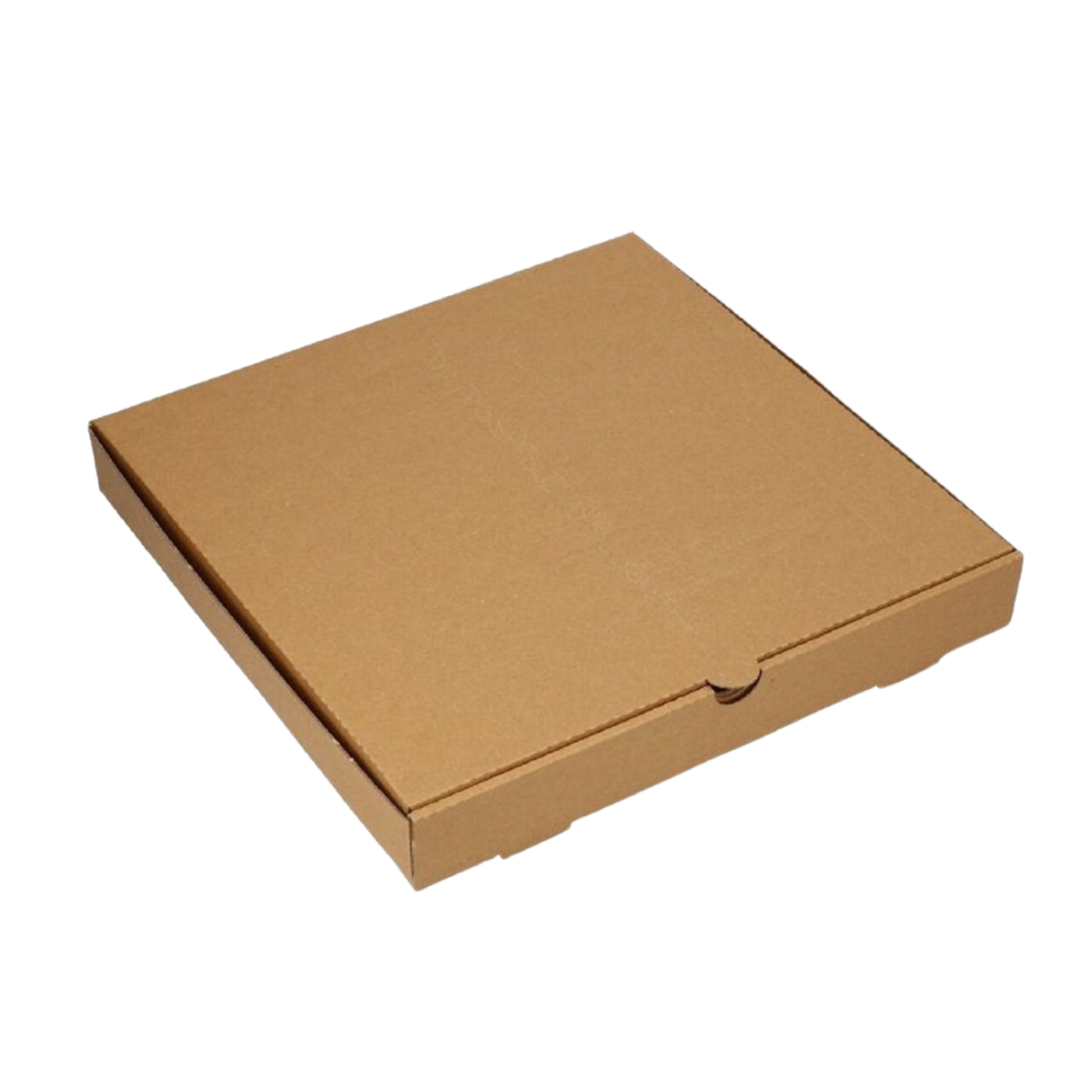 9" x 9" x 2" Kraft E-Flute Pizza Boxes