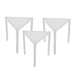 Plastic White Pizza Box Support