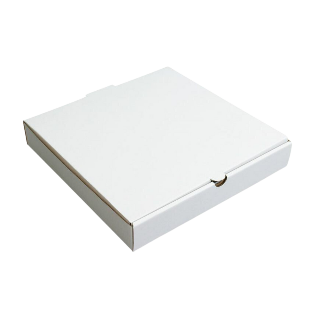 11" x 11" x 2" White B-Flute Pizza Boxes