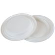 6" Round Sugarcane Plate