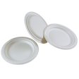 7" Round Sugarcane Plate