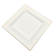 8" Square Sugarcane Plate
