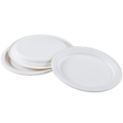 12.5" x 10" Oval Sugarcane Plate