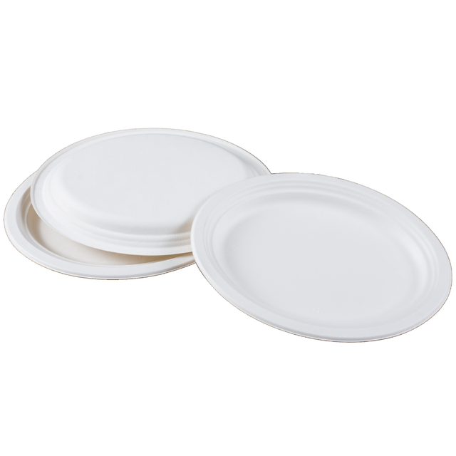 12.5" x 10" Oval Sugarcane Plate