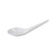 White Heavy Unwrapped Plastic PP Chinese Spoon