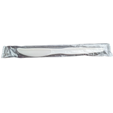 White Medium Individually Wrapped Plastic Knives