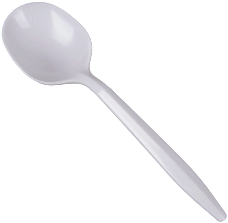 Plastic Soup Spoons