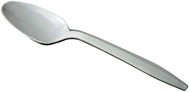 Plastic Teaspoons - PLC-T - 1000 pcs, 18/L