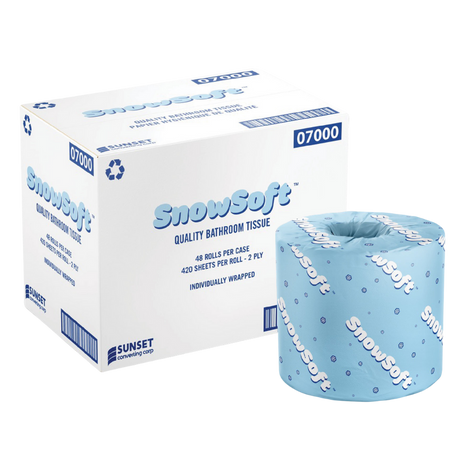 Standard Toilet Paper - PPB48420-1-S - 48 Rolls, 48/skid