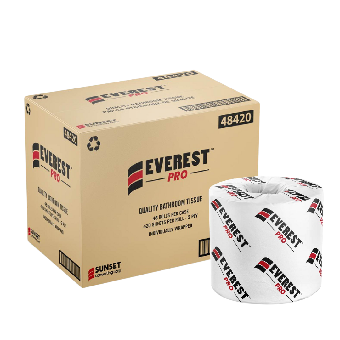 Standard Toilet Paper - PPB48420-S - 48 Rolls, 48/skid