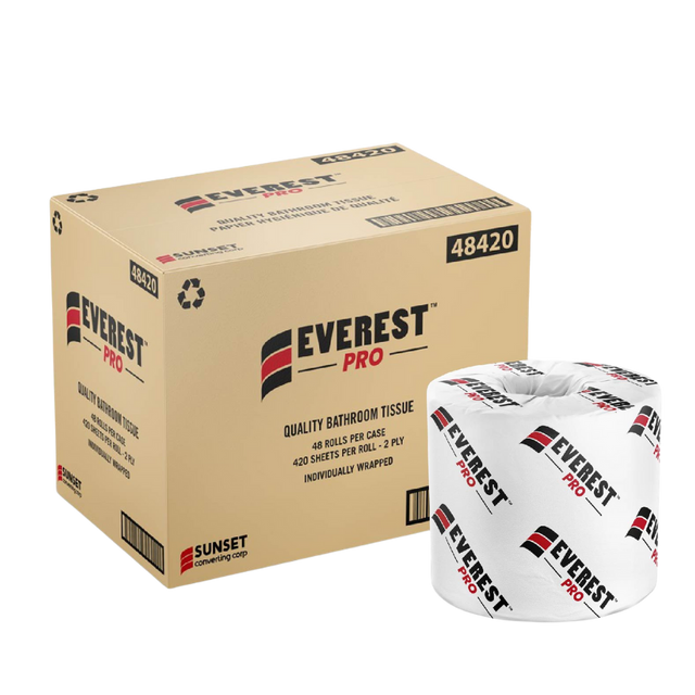 Standard Toilet Paper - PPB48420-S - 48 Rolls, 48/skid