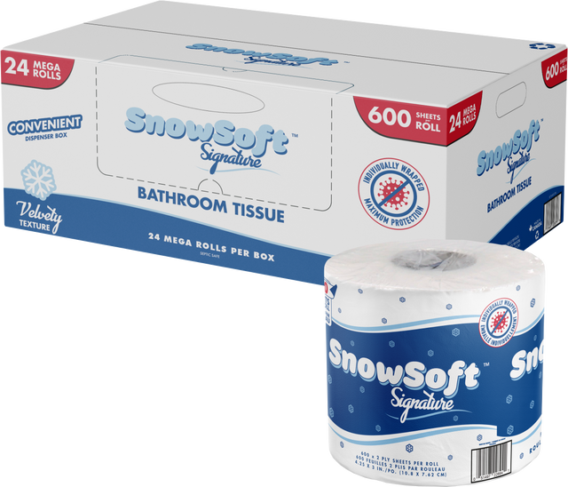 Standard Toilet Paper - PPB60024-S - 24 Rolls, 55/skid