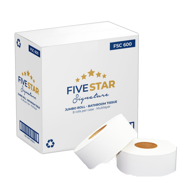 500', 2 ply JRT Bathroom Tissue - 8 Rolls