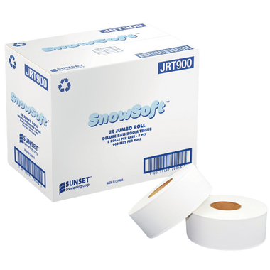 3.29" x 900', 2 ply JRT Bathroom Tissue - 8 Rolls