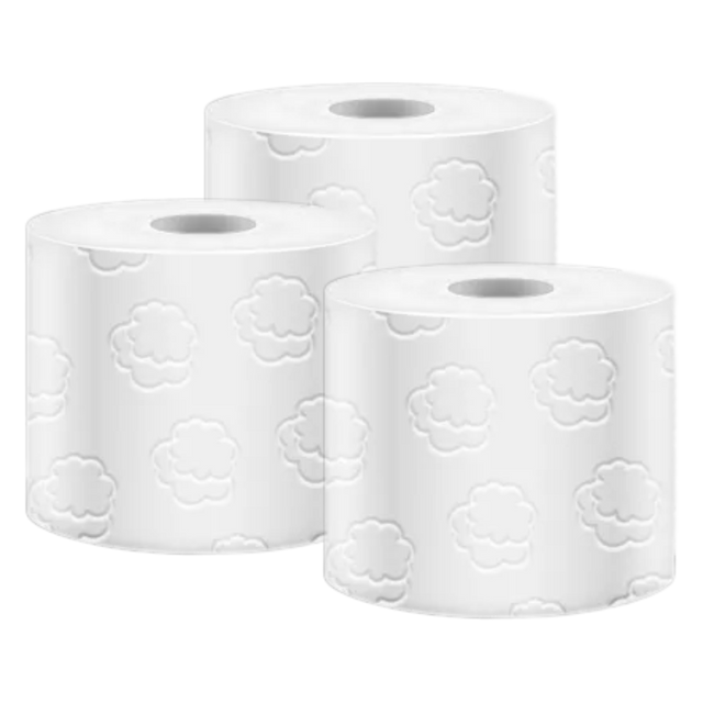 264 sheets, 2 ply Bathroom Tissue - 6 Rolls