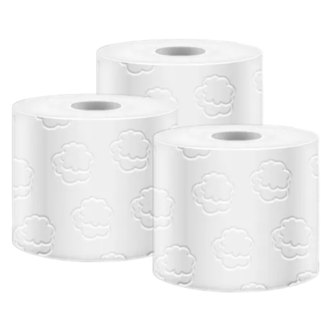 Gogo Bath Tissue ( 37781) 6 rolls= 24 rolls 264 2-ply per roll - Go-Go