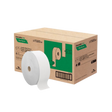 3.4" x 1250', 2 ply Tandem Jumbo Roll Tissue - 6 Rolls