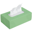 210 sheets, 2 ply Gogo Facial Tissue - 24 boxes
