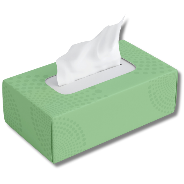 Gogo Facial Tissue - PPF-GOGO-16 - 12/case, 40/skid