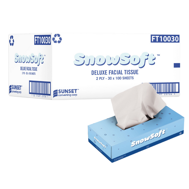 Facial Tissue - PPF10030-S - 30 box, 70/skid