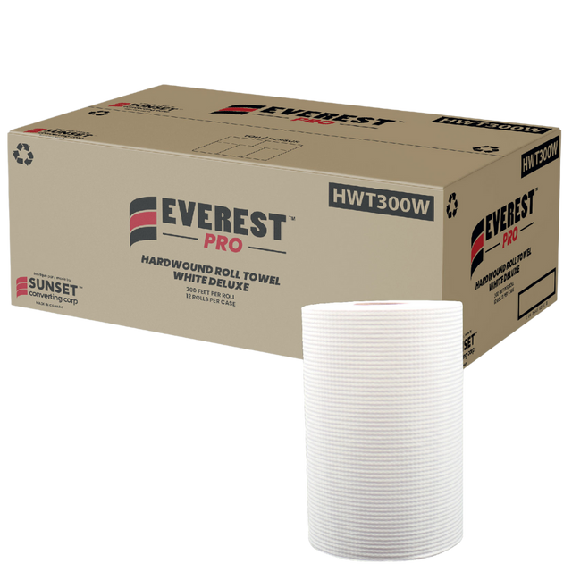 Hand Towel Rolls - PPH300W-S - 12 Rolls, 60/skid