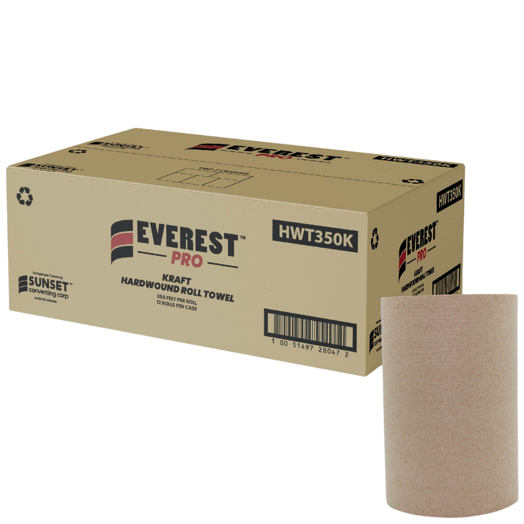 Hand-Towel-Rolls-(HWT350K)-350',-Kraft---Sunset