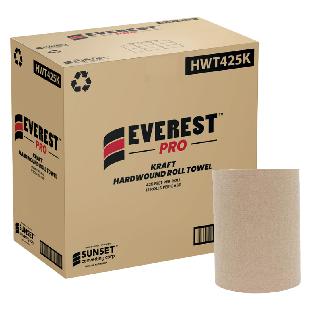 Hand Towel Rolls (HWT425K) 425', Kraft - Sunset
