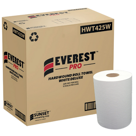 Hand Towel Rolls - PPH425W-S - 12 Rolls, 48/skid
