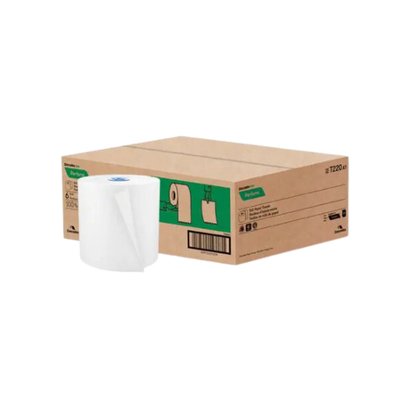 Tandem Hand Towel Rolls - PPHT220W - 6 Rolls