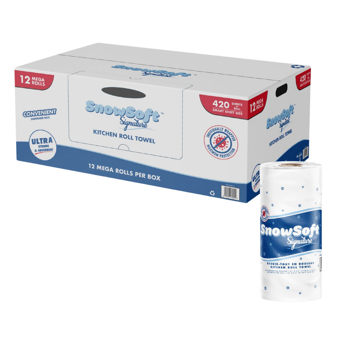 Kitchen Towel - PPK42012-S - 12 Rolls, 40/skid