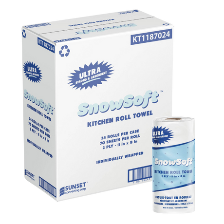 Kitchen Towel - PPK7024-S - 24 Rolls, 32/skid