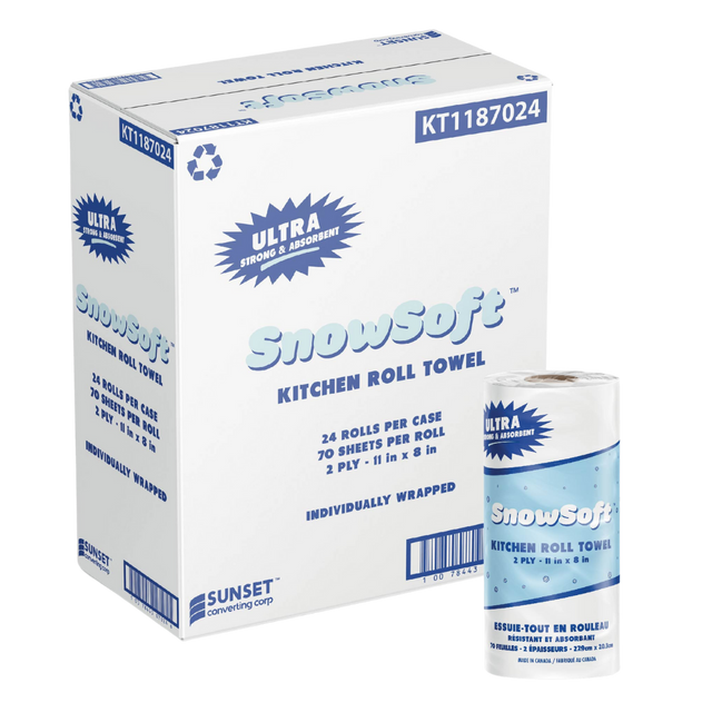 Kitchen Towel - PPK7024-S - 24 Rolls, 32/skid