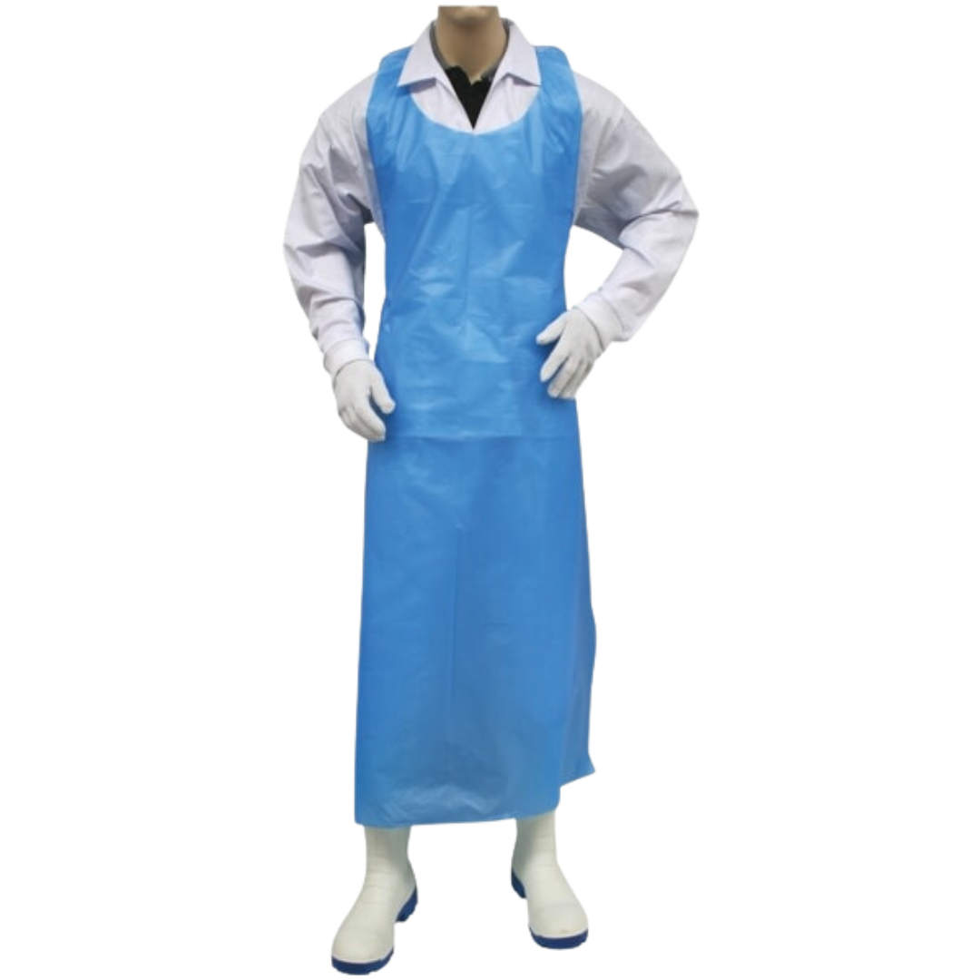 5mil Heavy Duty Blue Apron - 1 Piece