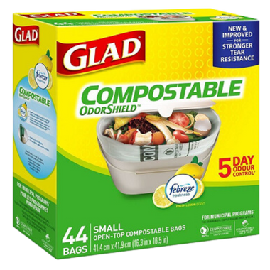 17.5" X 16.5" Small Compostable Bags