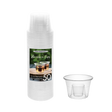 3oz Clear Soft Plastic Bomber Cups - 50pcs x 10pks/case