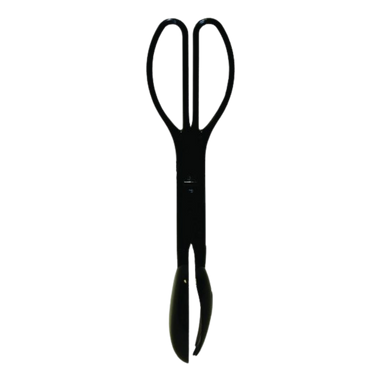 11.5" Black Salad Tongs