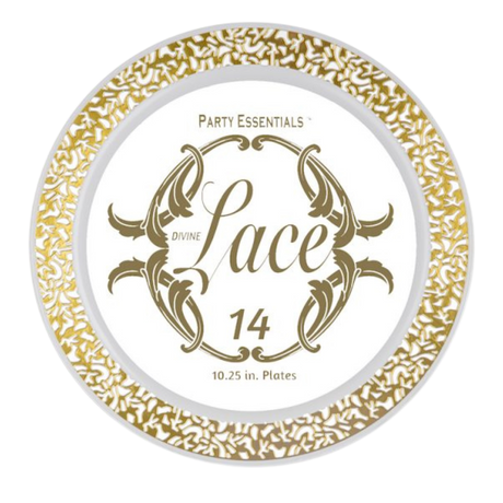 Lace Plate - RE11425 - 14pcs x 12pks/case