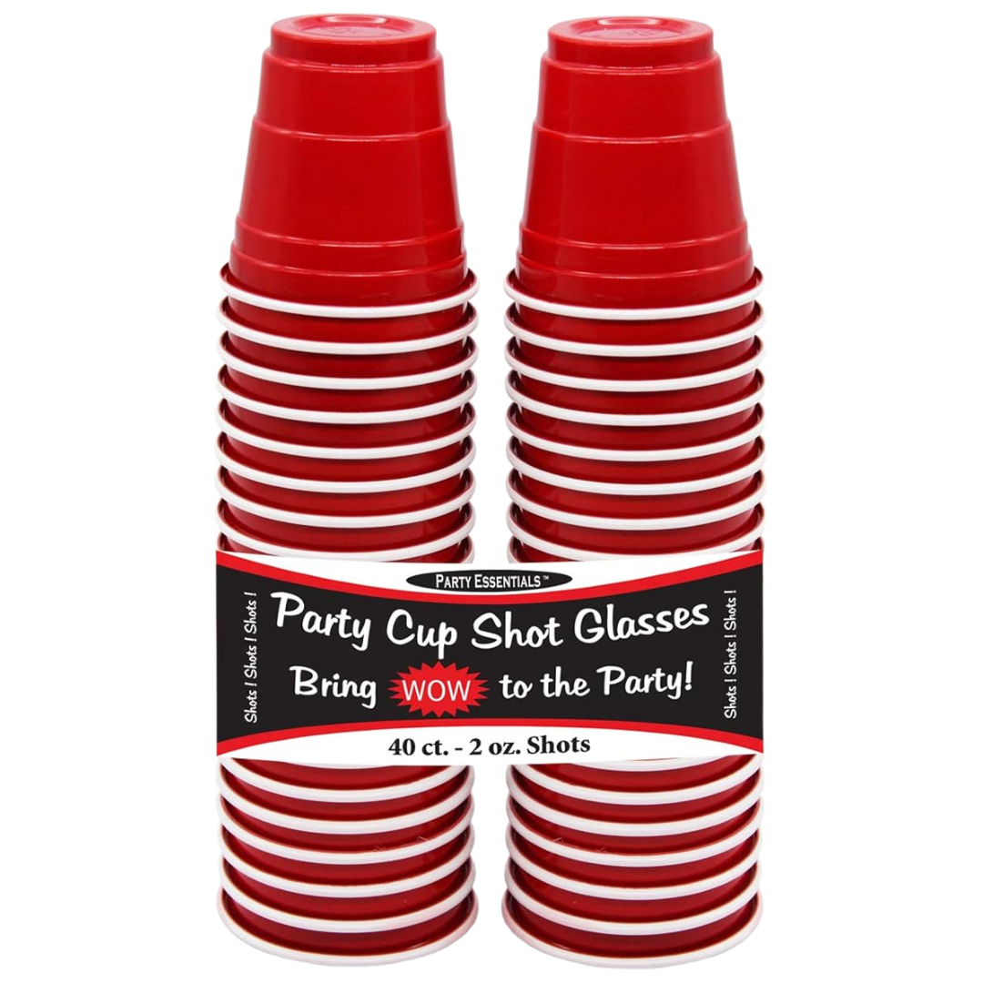 Red Party Shots