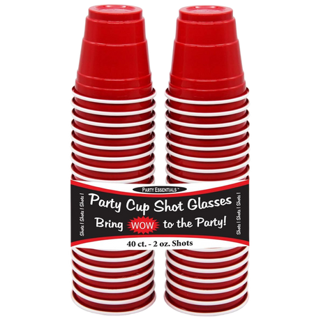 Red Party Shots