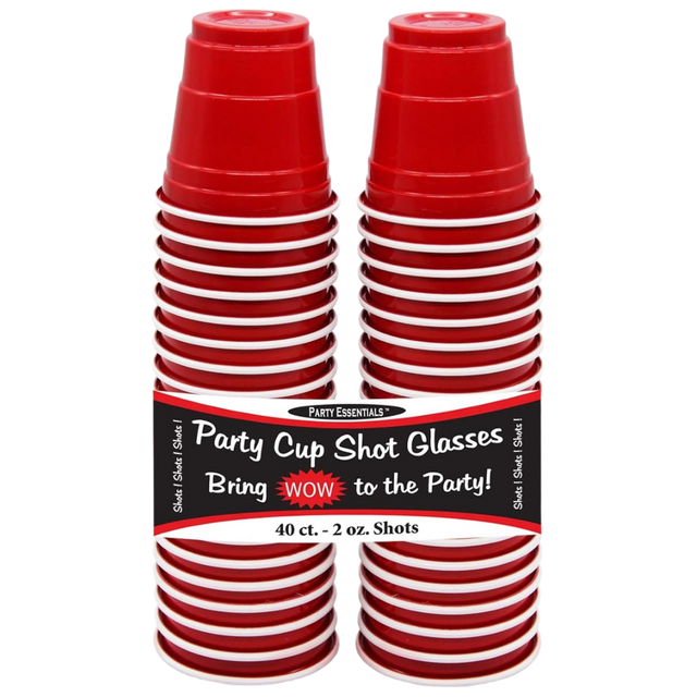 Red Party Shots