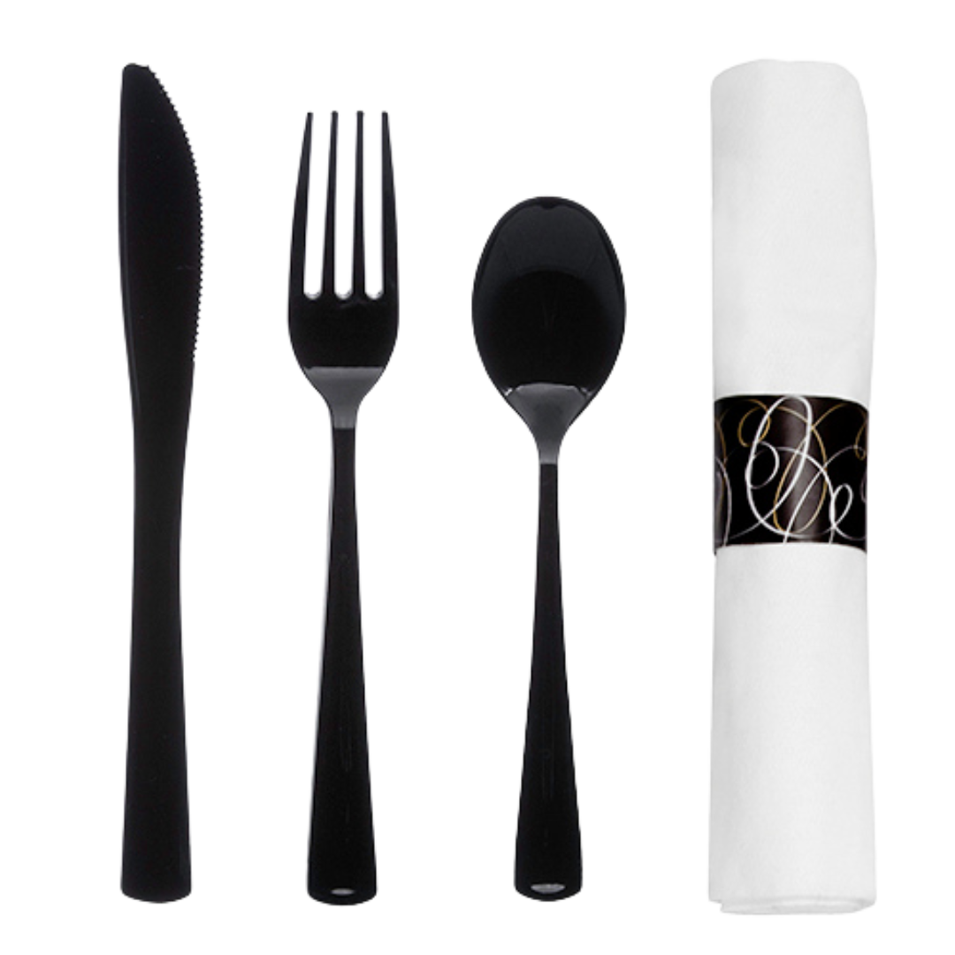 16x16" Airlaid Napkin Rolls Set (N505032) 16x16 - Party Essentials