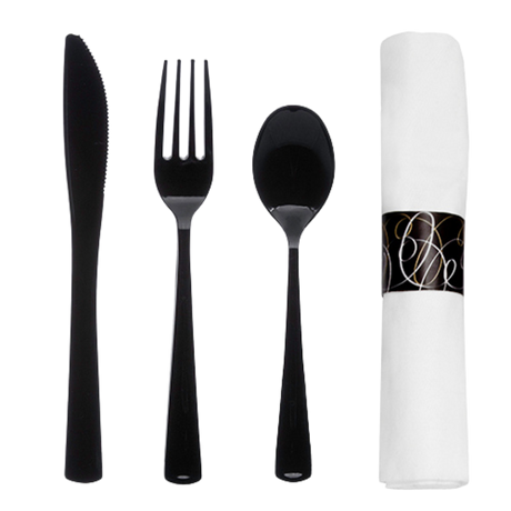 16x16" Airlaid Napkin Rolls Set - RE5032 - 25 rolls/pk, 6pc/cs;