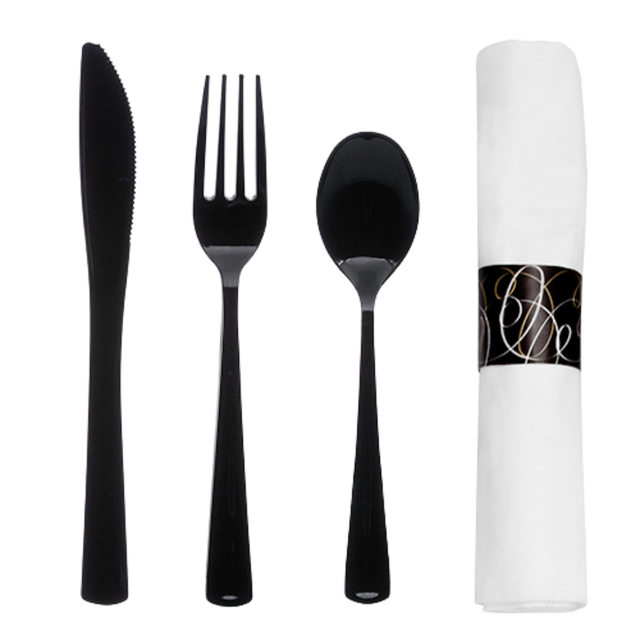 16x16" Airlaid Napkin Rolls Set - RE5032 - 25 rolls/pk, 6pc/cs;