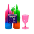 5.5 oz Assorted Neon Wine Glasses