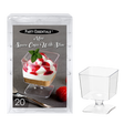 Mini Square Cups with Stem