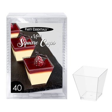 2oz Mini Square Cups