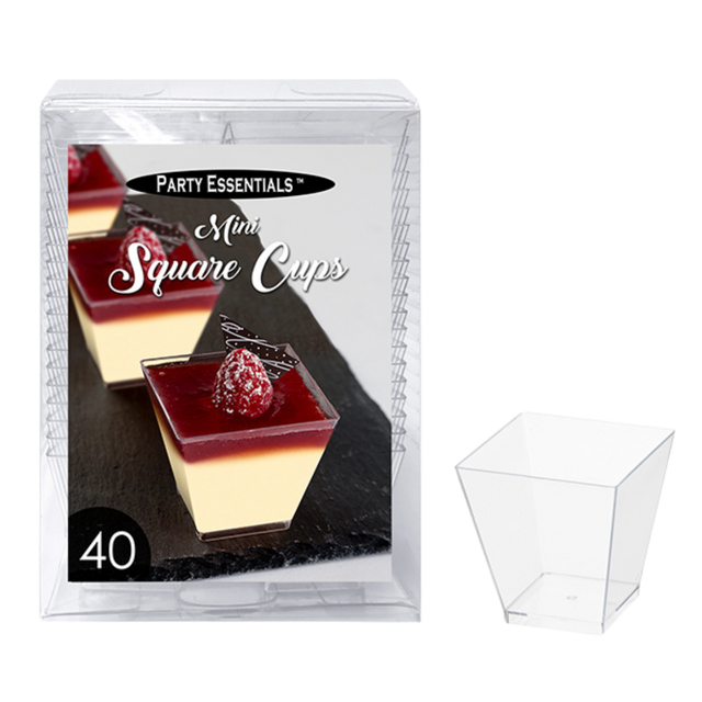 Mini Square Cups