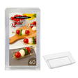 3.14 x 2.16" Clear Mini Rectangular Dishes - 60pcs/pk