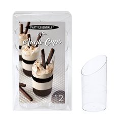 Mini Angle Cups (N216497) 3oz - Party Essentials